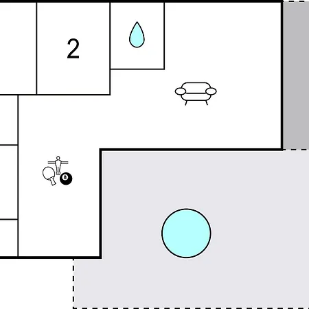 Ferienhaus Cozy In With Jacuzzi Hals